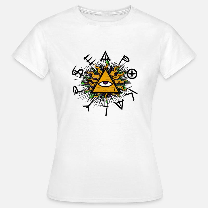 A_P_O_K_A_L_Y_P_S_E - Women's T-Shirt - white