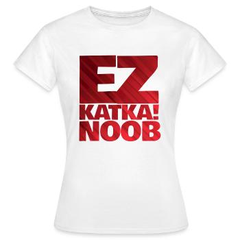 ez katka - T-shirt Femme - blanc - Devant - AI Model Female 172 dark (172cm)