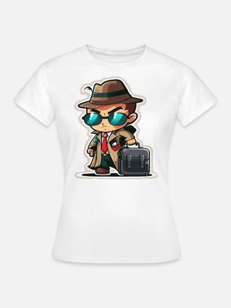 Streng geheim - Frauen T-Shirt - Weiß