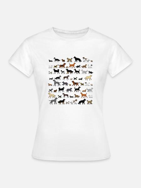 Viele Hunde gehen 2 - Frauen T-Shirt - Weiß