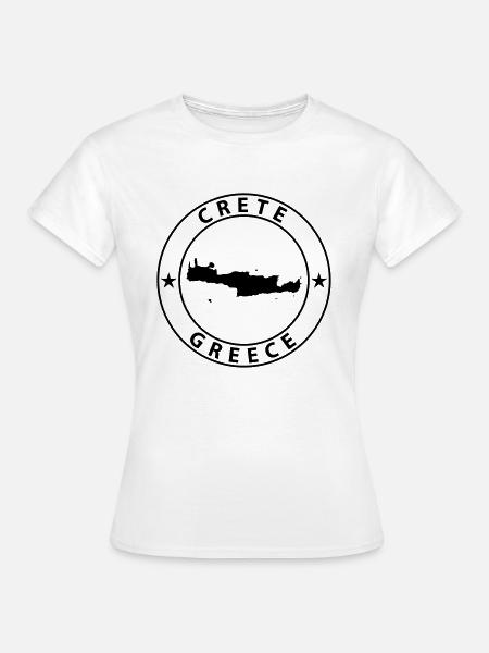 Kreta - Frauen T-Shirt - Weiß