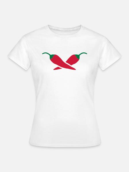 Peperoni - Frauen T-Shirt - Weiß