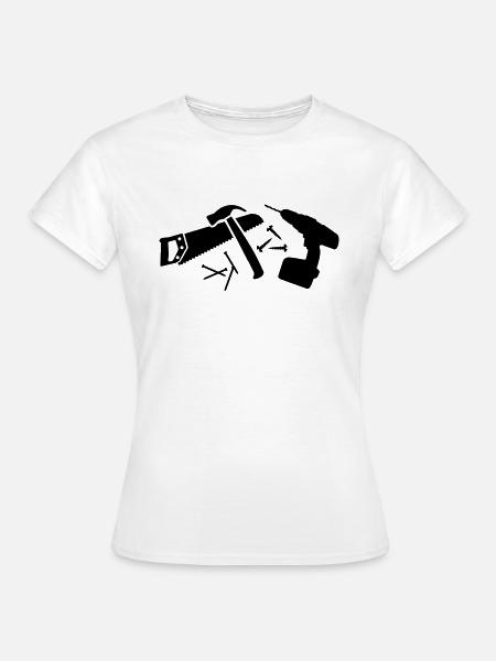 Outil - T-shirt Femme - blanc