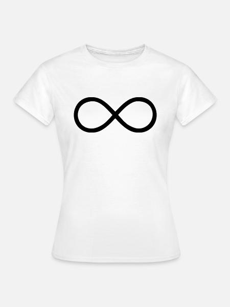 Infinité - T-shirt Femme - blanc