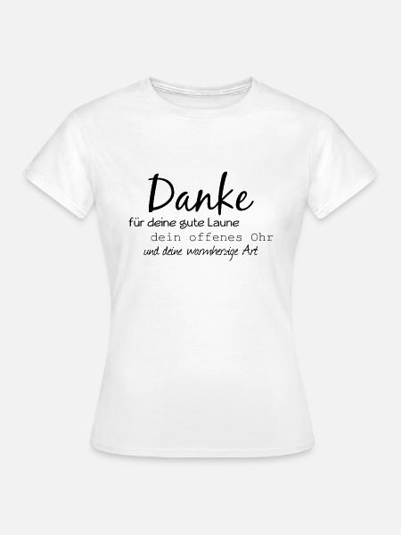 Abschiedsgeschenk - Frauen T-Shirt - Weiß