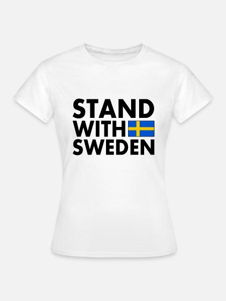 Schweden - Frauen T-Shirt - Weiß