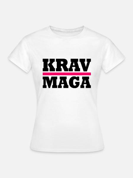 Krav maga - Frauen T-Shirt - Weiß