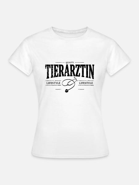 Tierärztin - Frauen T-Shirt - Weiß