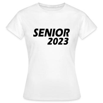 Senior 2023 - Frauen T-Shirt - Weiß - Vorne - AI Model Female 172 dark (172cm)