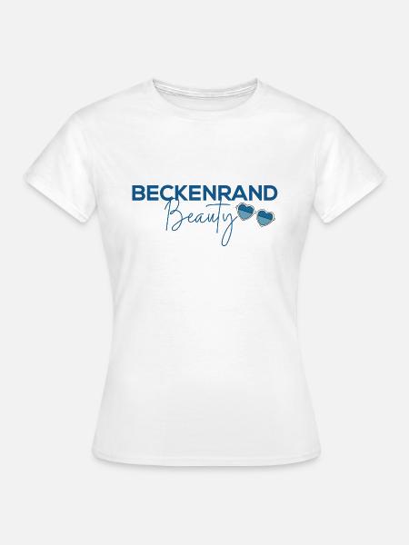 TS Beckenradbeauty - Frauen T-Shirt - Weiß