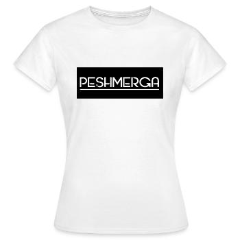 Peshmerga - Women's T-Shirt - white - Front - AI Model Female 172 dark (172cm)