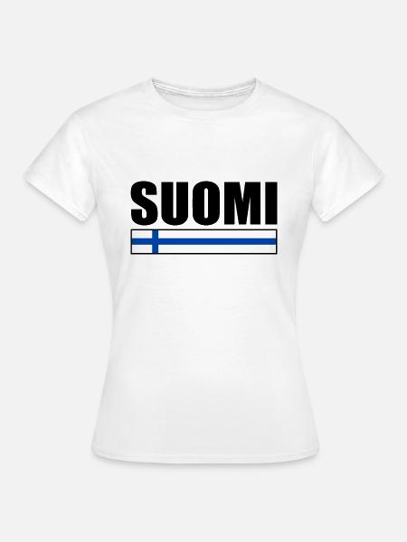 Finnland - Frauen T-Shirt - Weiß