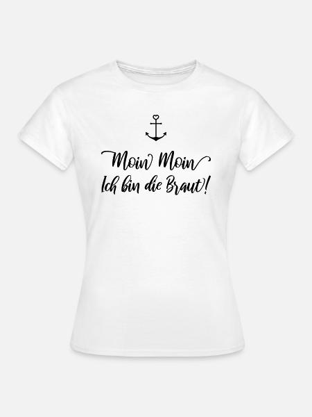 Die Braut - Frauen T-Shirt - Weiß