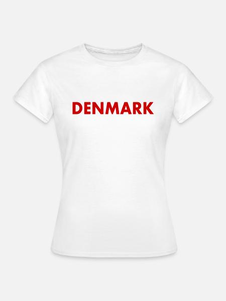 Dänemark - Frauen T-Shirt - Weiß