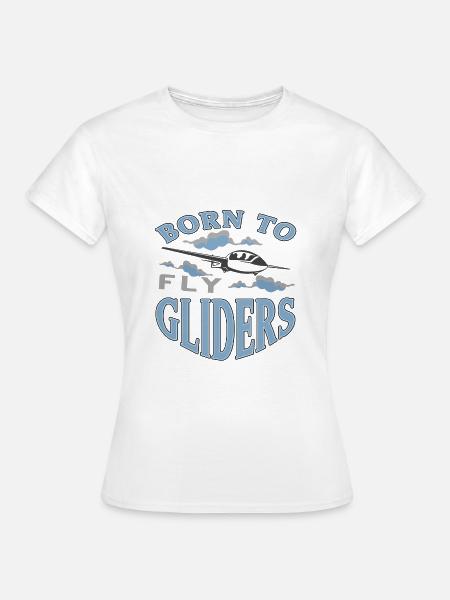 Segelfliegen Segelflieger - Frauen T-Shirt - Weiß