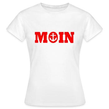 Par Moin - T-shirt Femme - blanc - Devant - AI Model Female 172 dark (172cm)