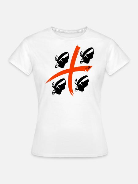 4 Mori Style - Maglietta da donna - bianco