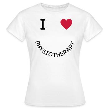 Physiothérapie - T-shirt Femme - blanc - Devant - AI Model Female 172 dark (172cm)