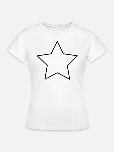 Star / / Christmas / / Christmas / / ornament - Women's T-Shirt - white