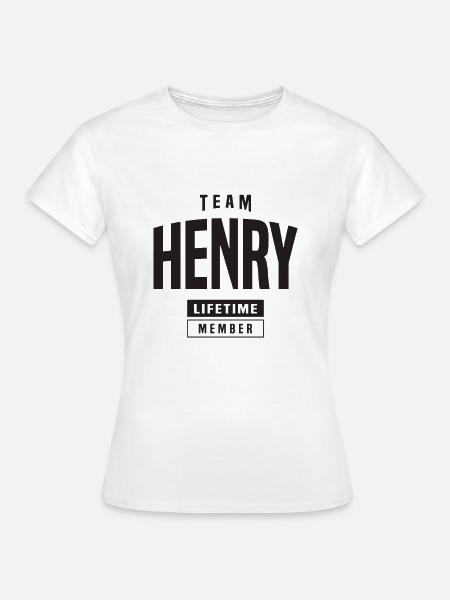 Henry - Frauen T-Shirt - Weiß
