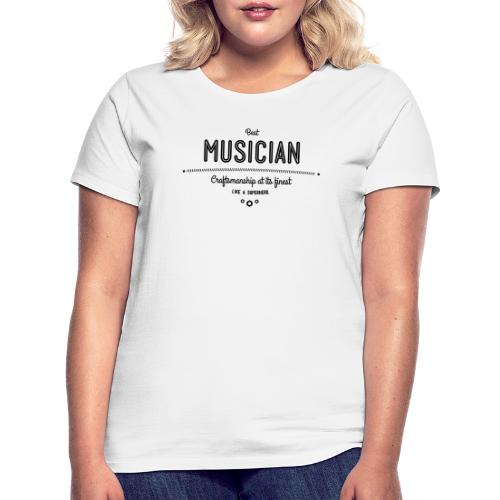 Bester Musiker wie ein Superheld - Frauen T-Shirt
