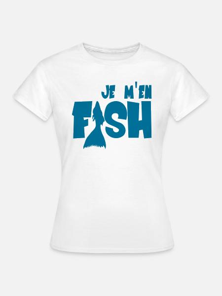 Fish - Frauen T-Shirt - Weiß