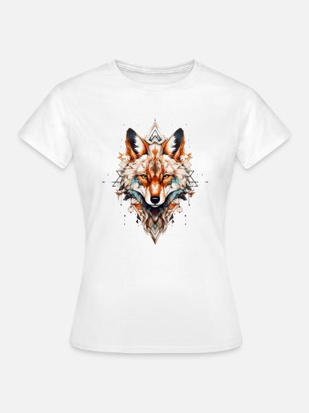 Fuchs - Frauen T-Shirt - Weiß