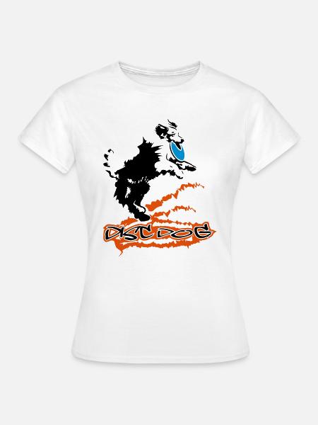 Disc Dog - Women's T-Shirt - white
