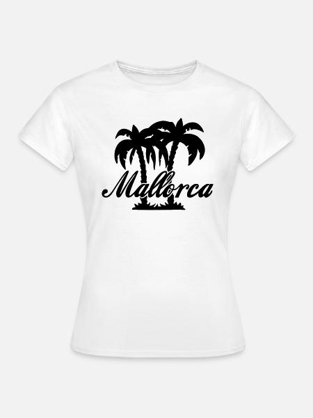 Mallorca - Farbwechsel - Frauen T-Shirt - Weiß