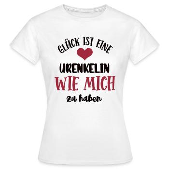 Ur-Enkelin Mädchen Enkelkind Urenkelin Kind Enkel - Frauen T-Shirt - Weiß - Vorne - AI Model Female 172 dark (172cm)
