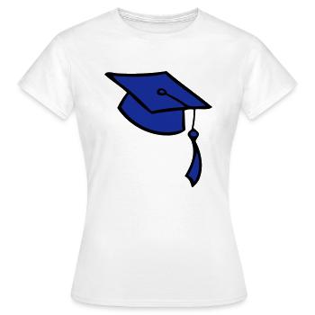Diplom - Frauen T-Shirt - Weiß - Vorne - AI Model Female 172 dark (172cm)
