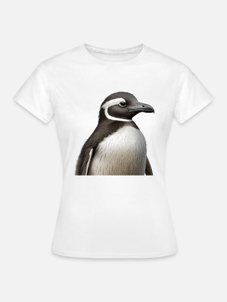 Pinguin - Frauen T-Shirt - Weiß