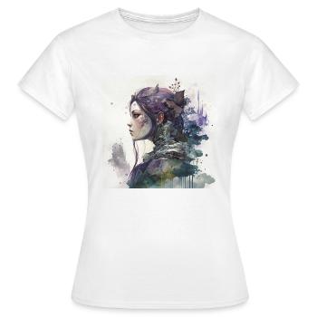 Soulever lourd conquérir faible - T-shirt Femme - blanc - Devant - AI Model Female 172 dark (172cm)