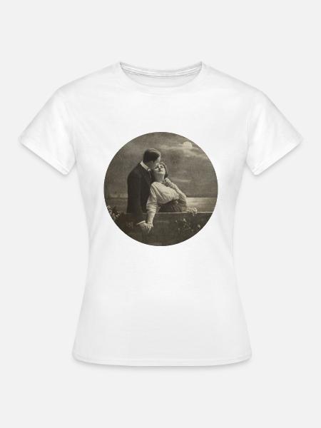Mond - Frauen T-Shirt - Weiß