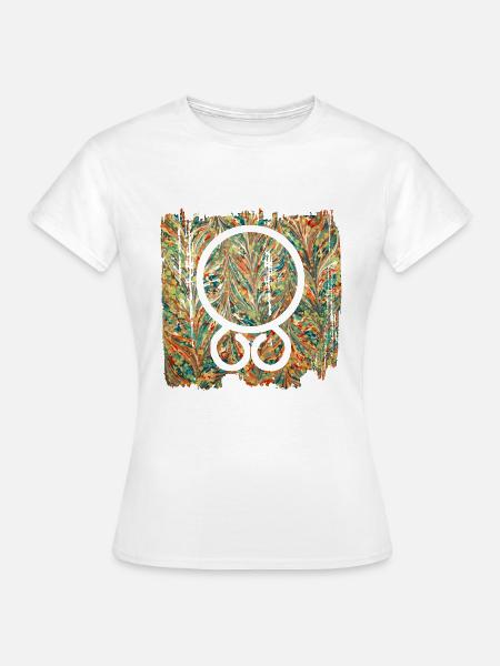 trollkreuz e 20 - Frauen T-Shirt - Weiß