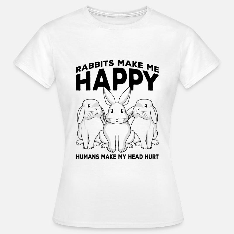 Rabbit - Women's T-Shirt - white