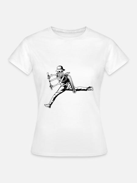 Scooter - Frauen T-Shirt - Weiß