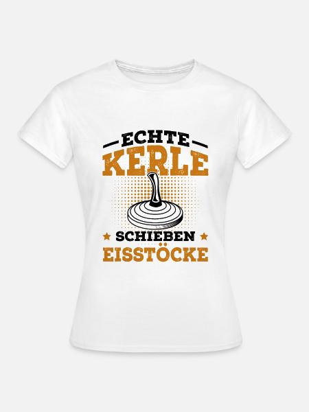 Stockschießen - Frauen T-Shirt - Weiß