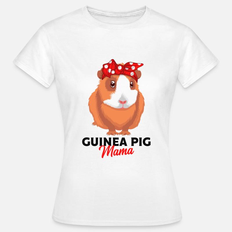 Cochon d'Inde - T-shirt Femme - blanc