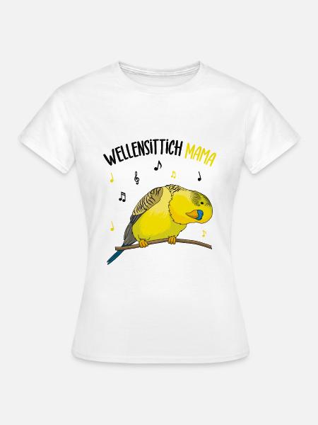 Wellensittich - Frauen T-Shirt - Weiß
