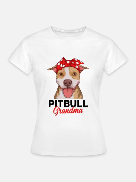 Pitbull - Frauen T-Shirt - Weiß