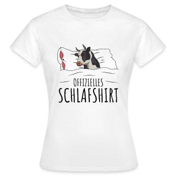 Kuh - Frauen T-Shirt - Weiß - Vorne - AI Model Female 172 dark (172cm)