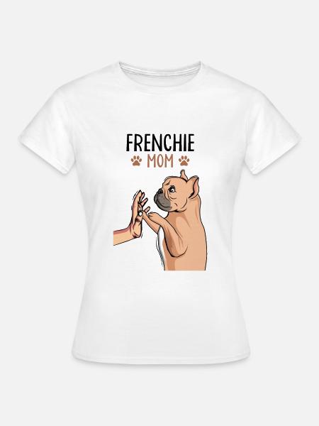 Französische Bulldogge - Frauen T-Shirt - Weiß