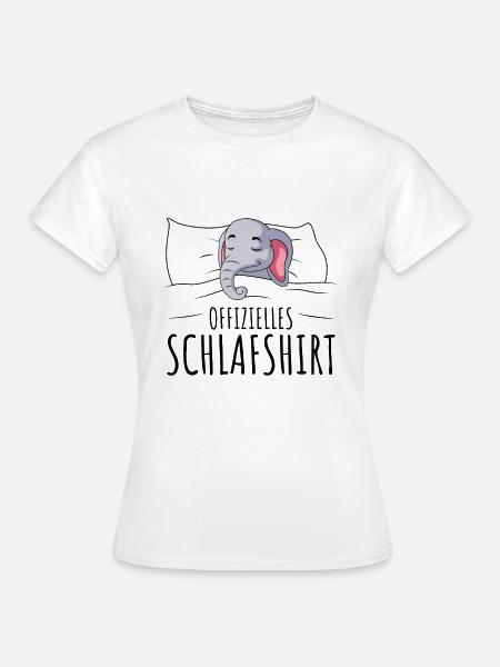 Elefant - Frauen T-Shirt - Weiß