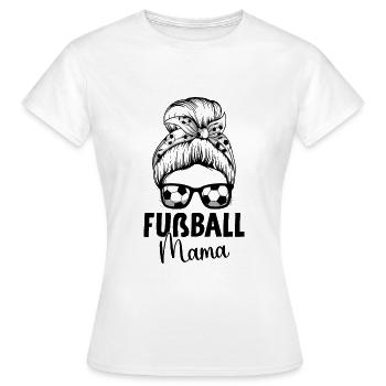 Fußball Mama Frauen - Frauen T-Shirt - Weiß - Vorne - AI Model Female 172 dark (172cm)