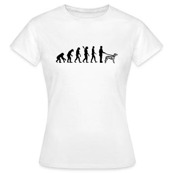 Dalmatian - Women's T-Shirt - white - Front - AI Model Female 172 dark (172cm)
