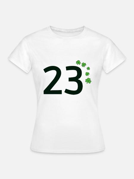 23 - Frauen T-Shirt - Weiß
