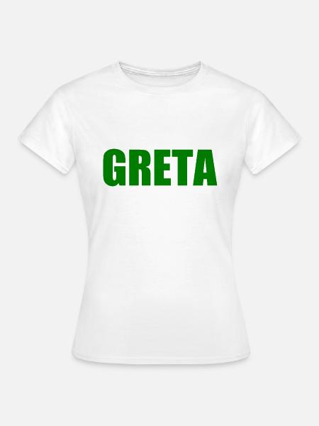 Greta - Frauen T-Shirt - Weiß