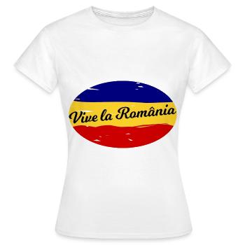 The Romanians - Women's T-Shirt - white - Front - AI Model Female 172 dark (172cm)