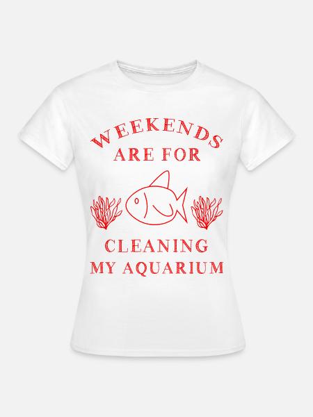 Aquarium - Frauen T-Shirt - Weiß